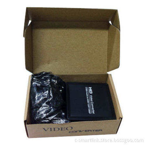 Composite RCA AV to HDMI®/AV (CVBS + R/L) to HDMI Converter, Convert Analog to Digital HDMI